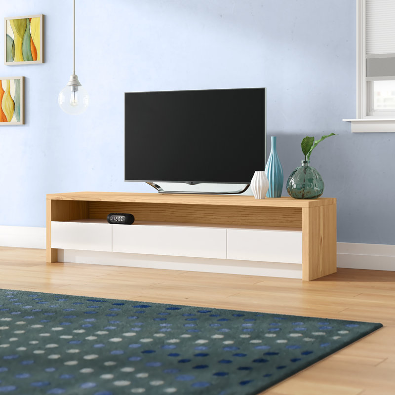 Orren Ellis Makiver TV Stand for TVs up to 78" & Reviews Wayfair.ca